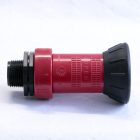 Sugárcső D-25 műanyag (menetes véggel)