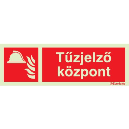 Tűzjelző központ UV piktogram 200x85mm M 14 10