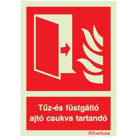 Tűz- és füstgátló ajtó csukva tartandó M 12 59 150x200 mm