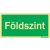 Földszint UV piktogram 150x300 mm M 26 01
