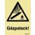 Gázpalack!  UV piktogram 150x200 mm M 22 09