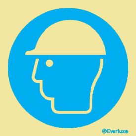 Sisak használata kötelező UV piktogram 150x150 mm M 23 01