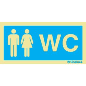 WC UV piktogram 200x100 mm