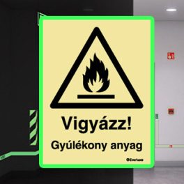 Utánvilágító - Figyelmeztető jelek