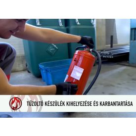 Tűzoltó készülék felülvizsgálat és karbantartás