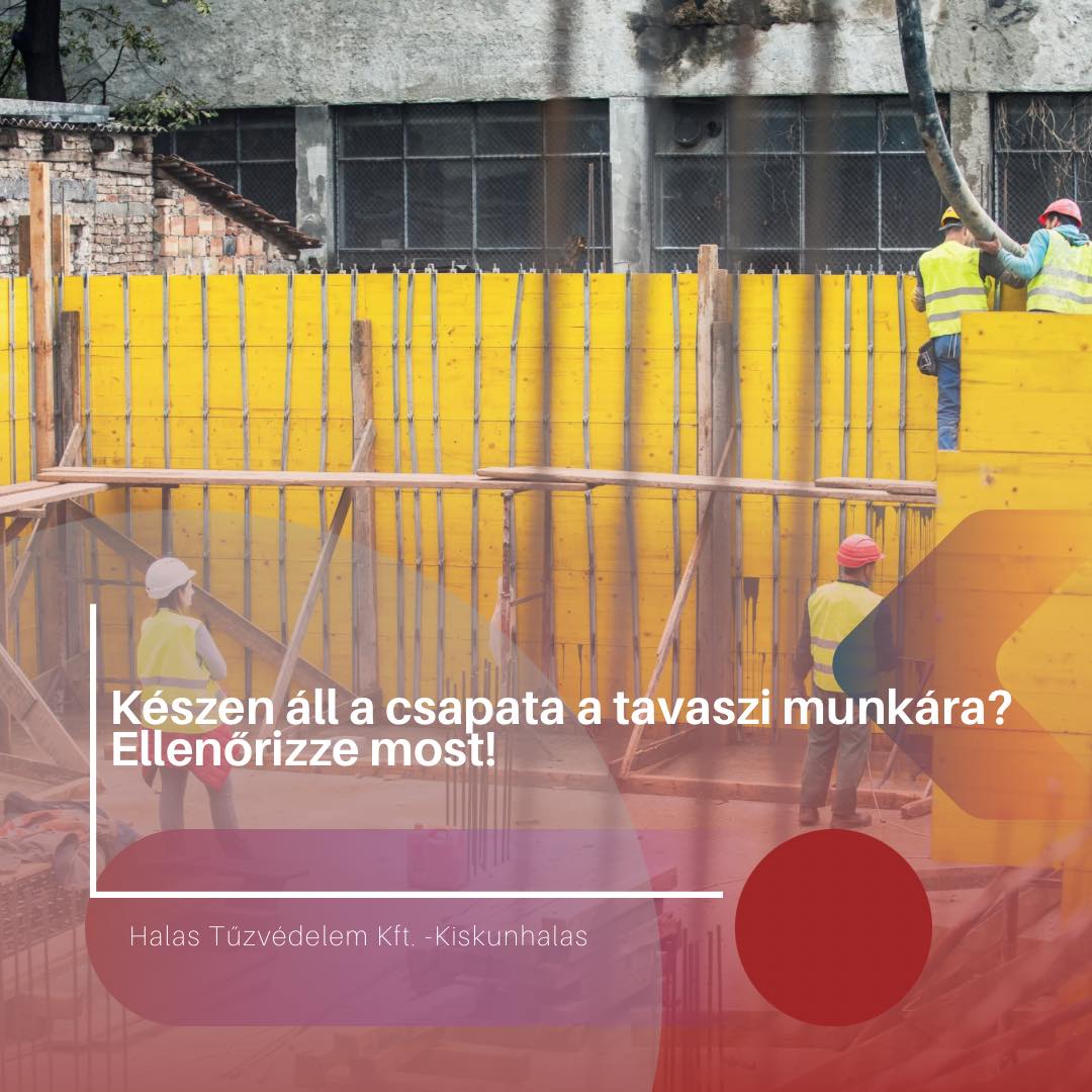 Készen áll a csapata a tavaszi munkára? Ellenőrizze most!